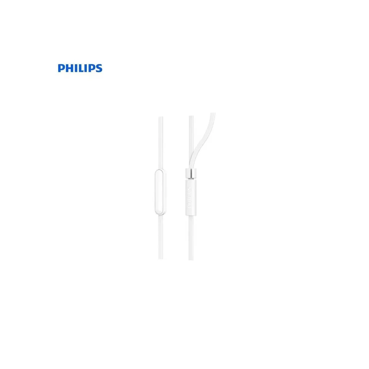 PHILIPS - Audífonos Philips TAE1105 In Ear con Micrófono- Blanco
