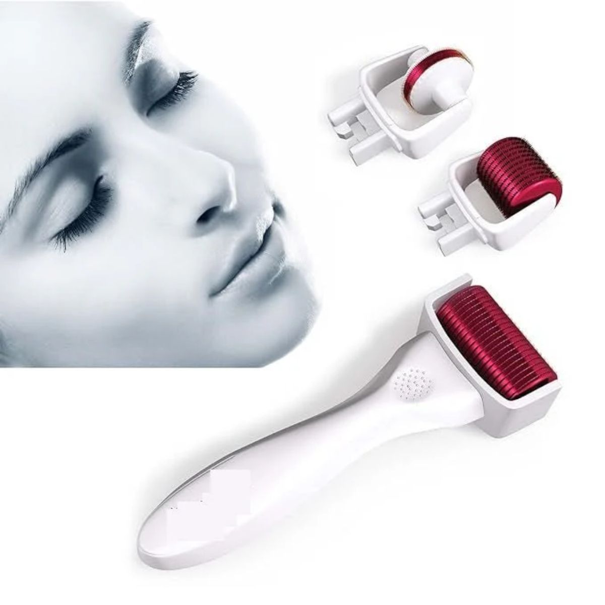 OEM - Juego De Rodillo Derma Roller 4 en 1