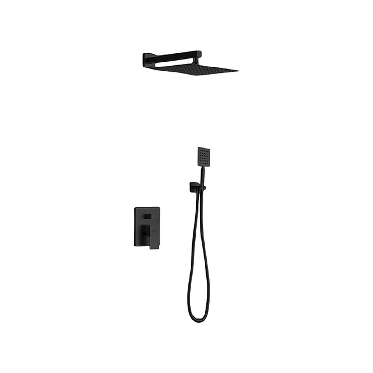XM - MEZCLADORA DE DUCHA Y TELÉFONO NEGRO MT304-010D901