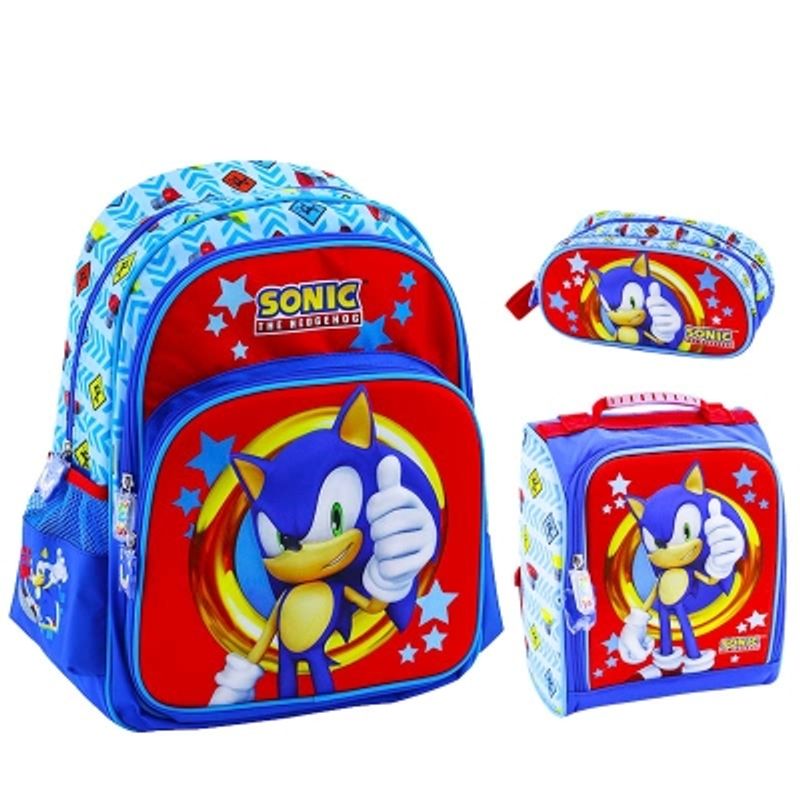 SCOOL - SET MOCHILA SCOOL MAGIC 3 BOL SONIC