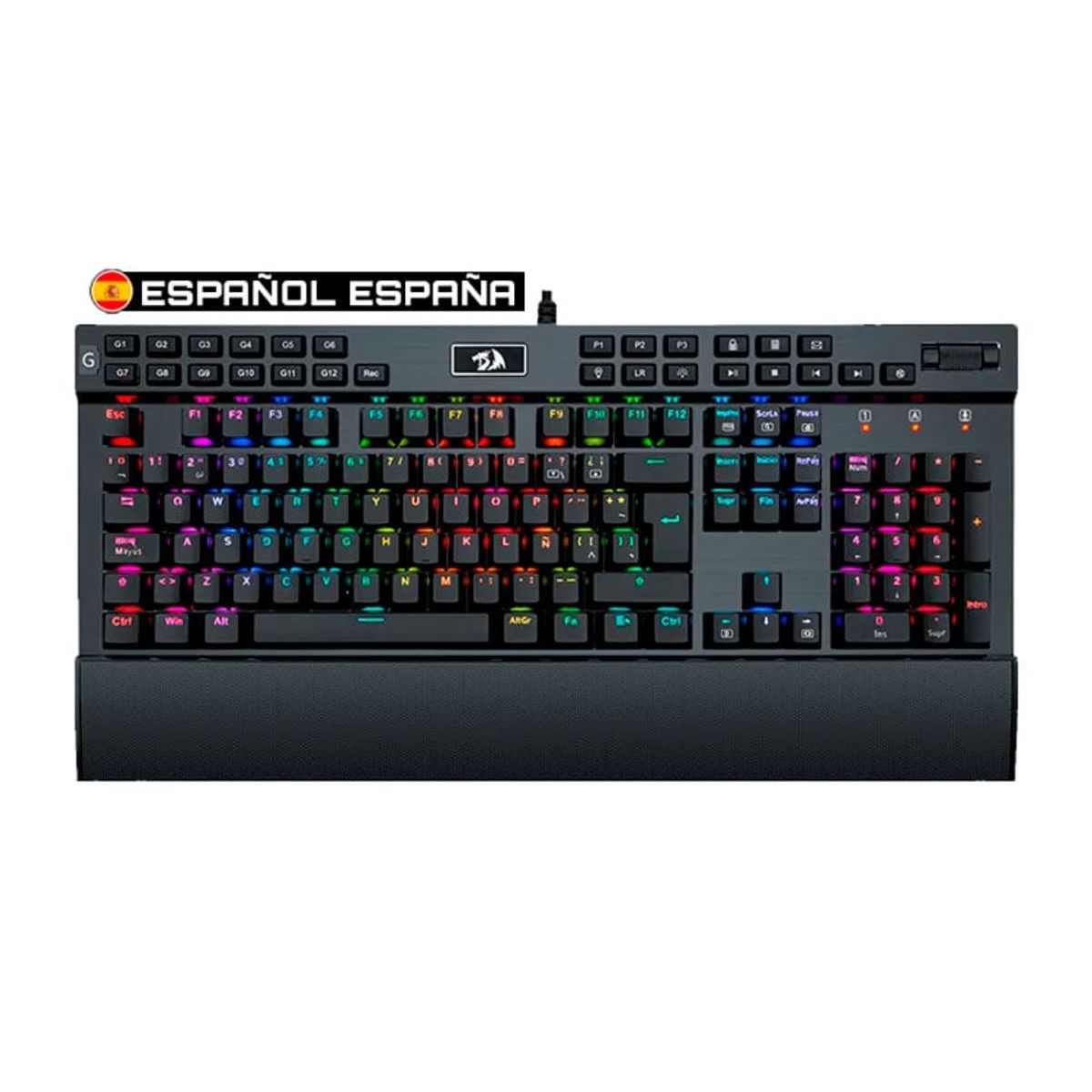 REDRAGON - teclado redragon yama k550 negro español españa