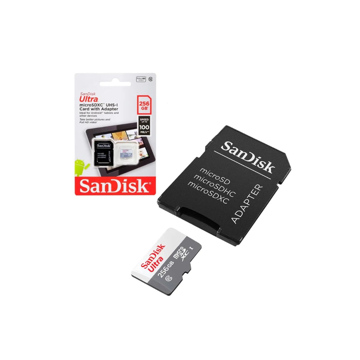SANDISK - MEMORIA SANDISK ULTRA MICRO SDXC UHS-I 256GB