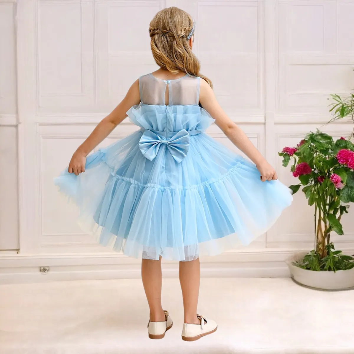 GENERICO - VESTIDO PARA NIÑA -  IDEAL PARA FIESTA