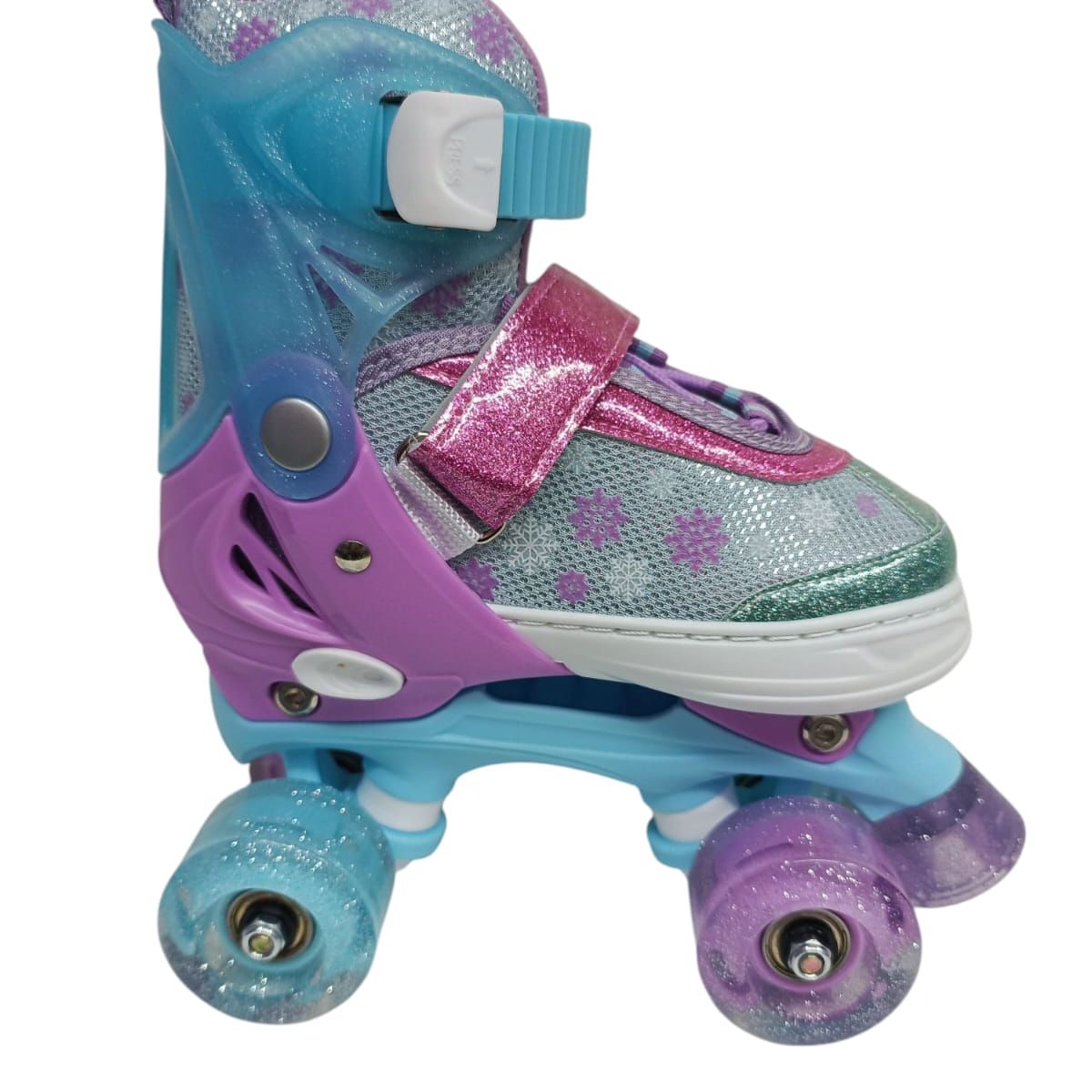 GENERICO - PATIN 4 RUEDAS MIREY TURQUESA TALLA S