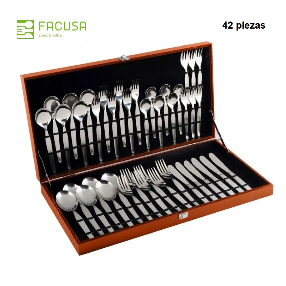 FACUSA - Set de Cubiertos Facusa de 42 piezas