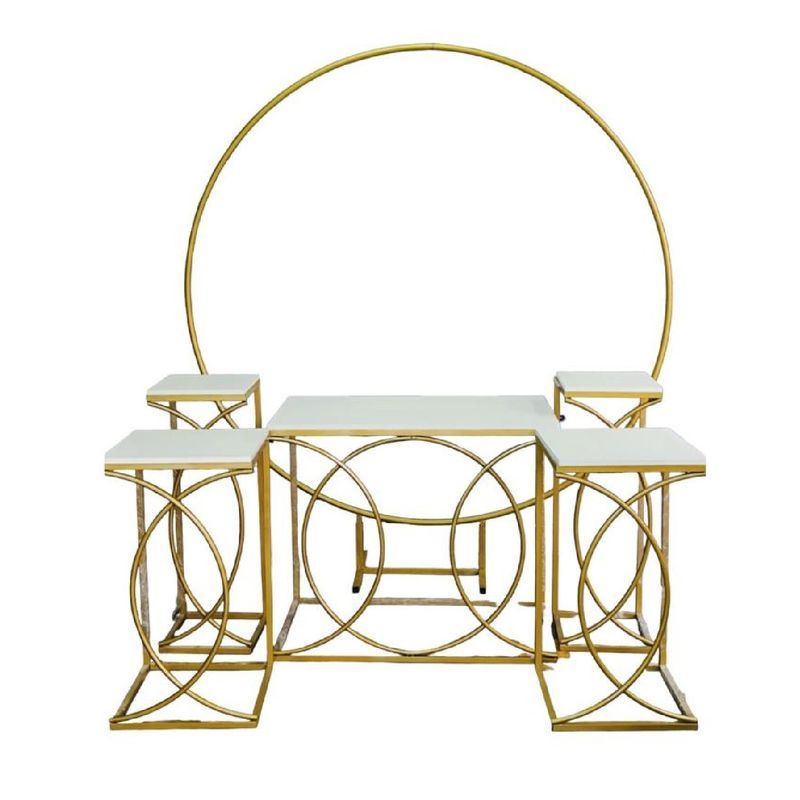OEM - 5 MESAS CHANEL  NAKED EVENTOS + ARCO
