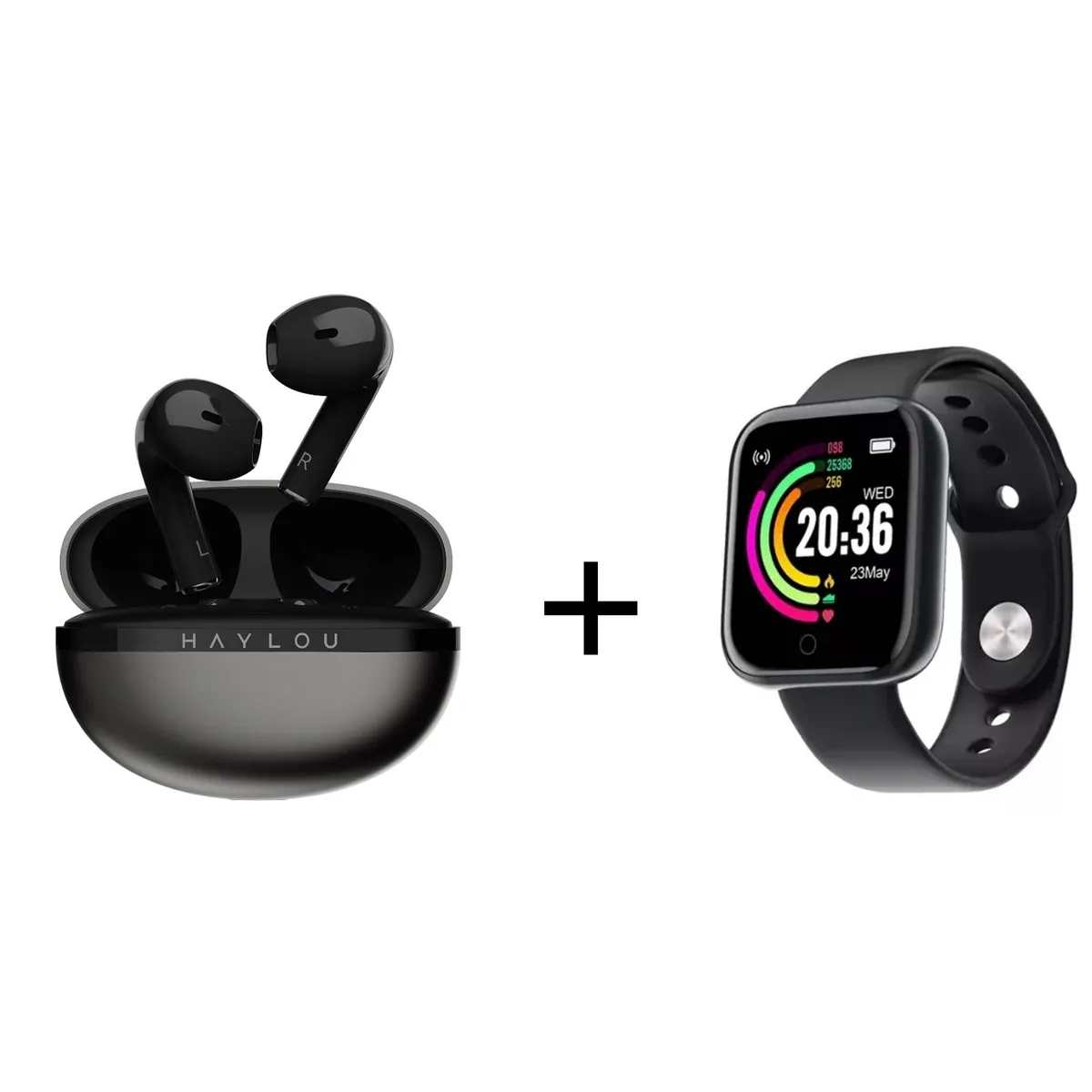 HAYLOU - Audifonos Haylou X1 2023 ENC Bluetooth 5.3 Y Smartwatch D20 de Regalo