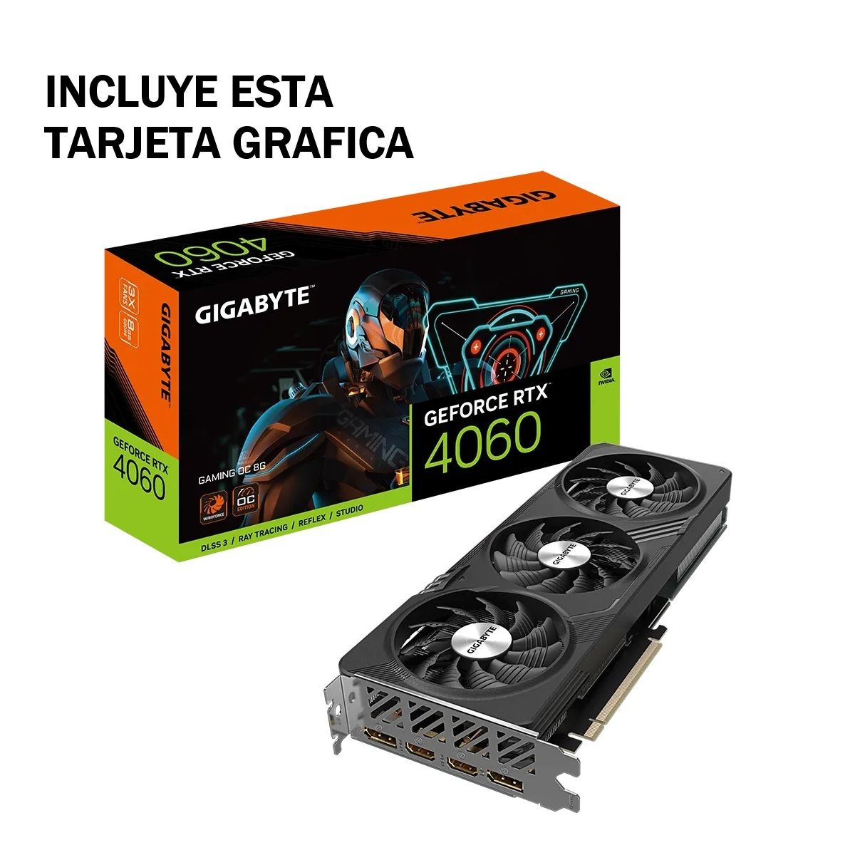 INTEL - Computadora Gamer Core i7 12700KF RAM 16GB SSD 1TB GRAFICA RTX 4060 8GB