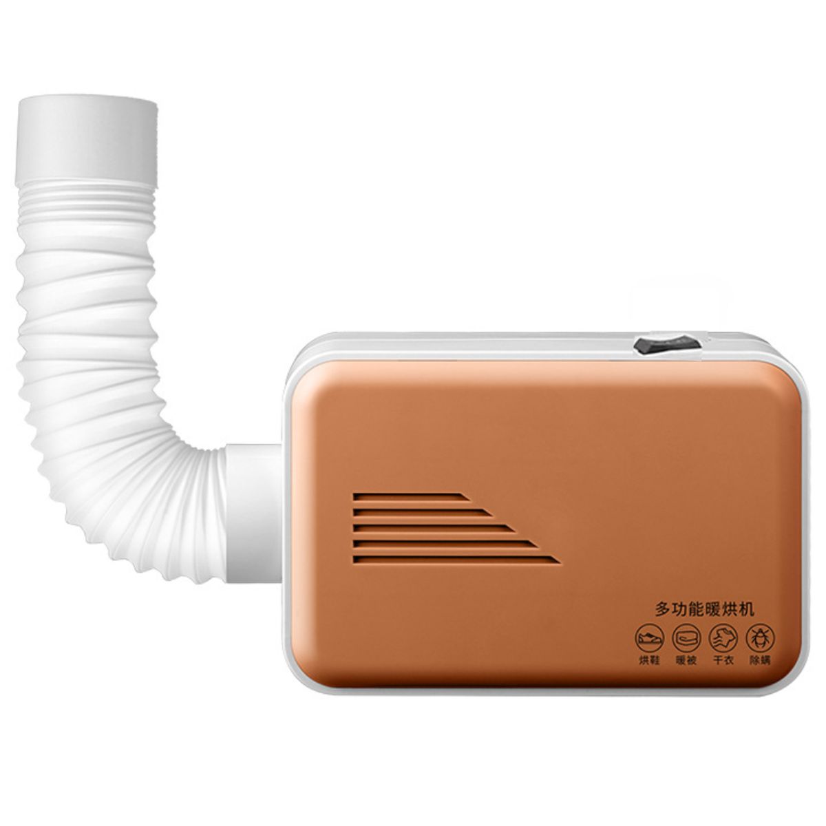 GENERICO - Secadora de Ropa Portátil 600W Elimina Ácaros MV08