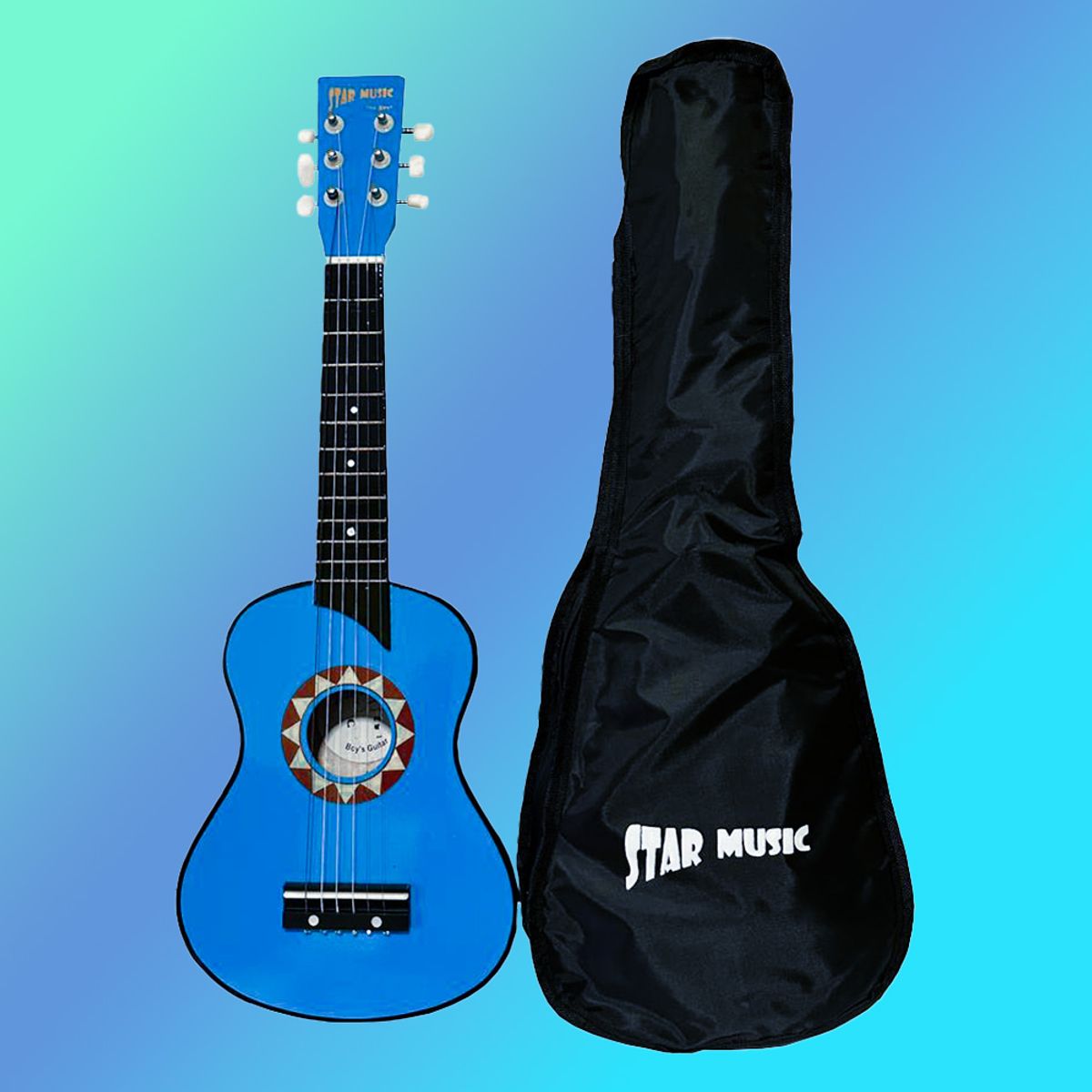 GENERICO - GUITARRA ACUSTICA DE MADERA DE  25” PARA NIÑOS