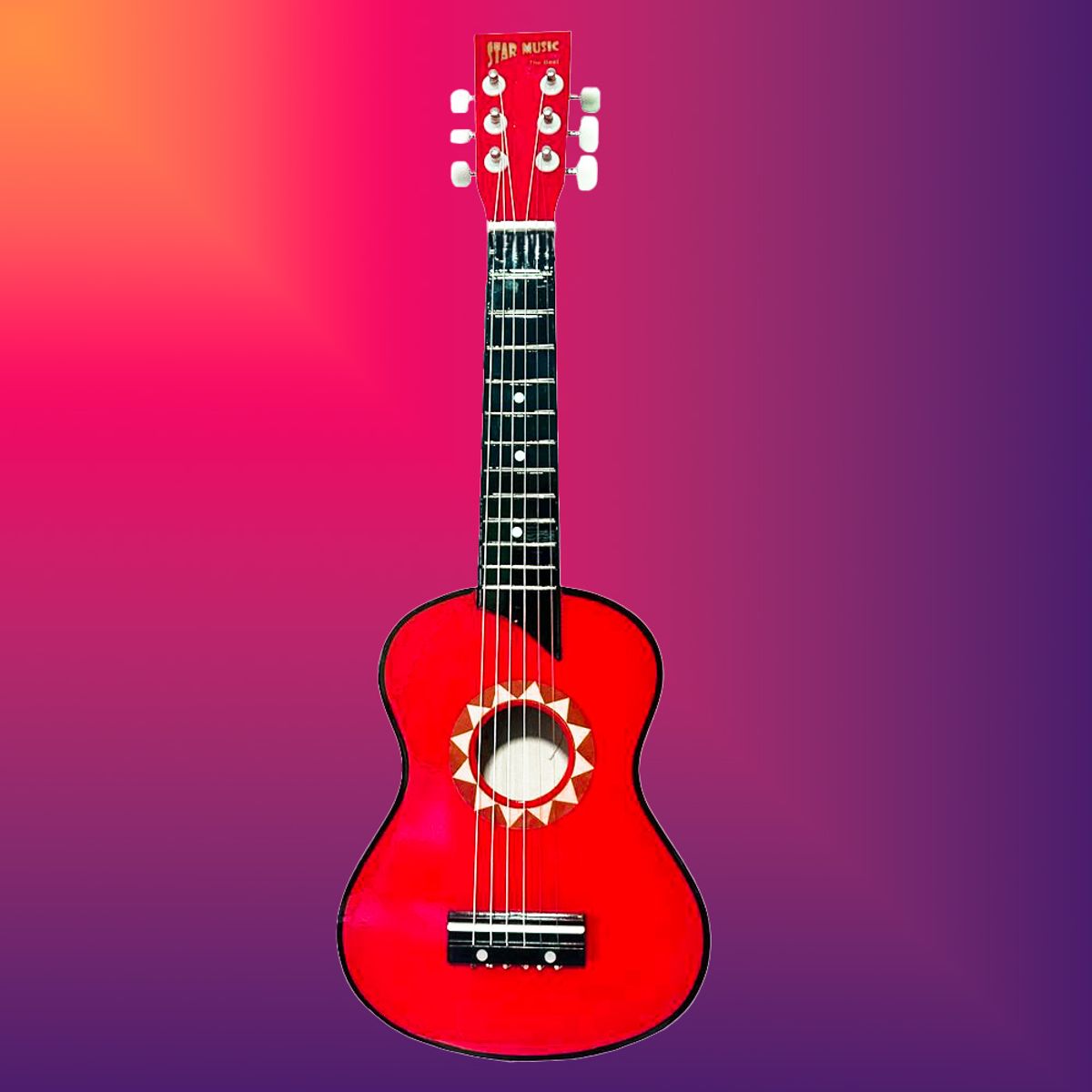 GENERICO - GUITARRA ACUSTICA DE MADERA DE  25” PARA NIÑOS