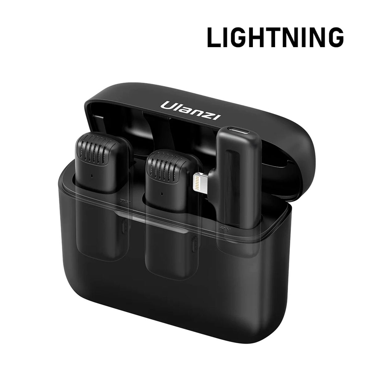 ULANZI - Microfono Inalambrico Ulanzi J12 Conector Lightning