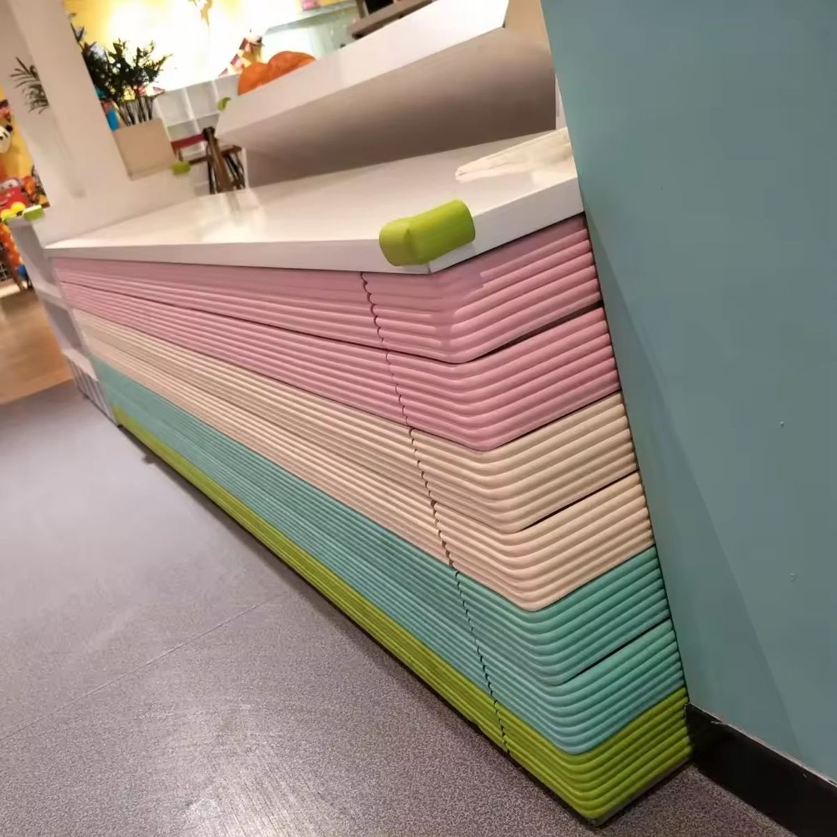 GENERICO - Protector de Bordes Rollo x 2 Mts Pack 2 Unds Negro