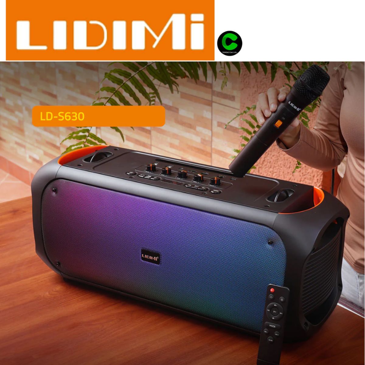 LIDIMI - PARLANTE LIDIMI Modelo LD-S630 60W FMBT