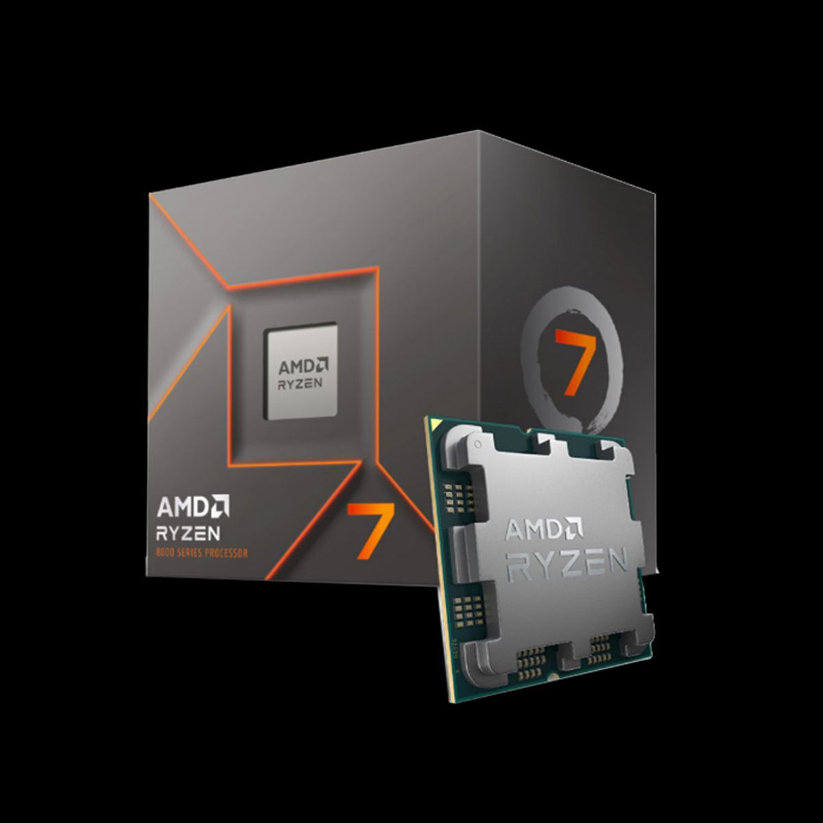 AMD - Procesador AMD Ryzen 7 8700F 4 10 a 5 00 GHz 16MB L3 8-Cores 4nm 65W