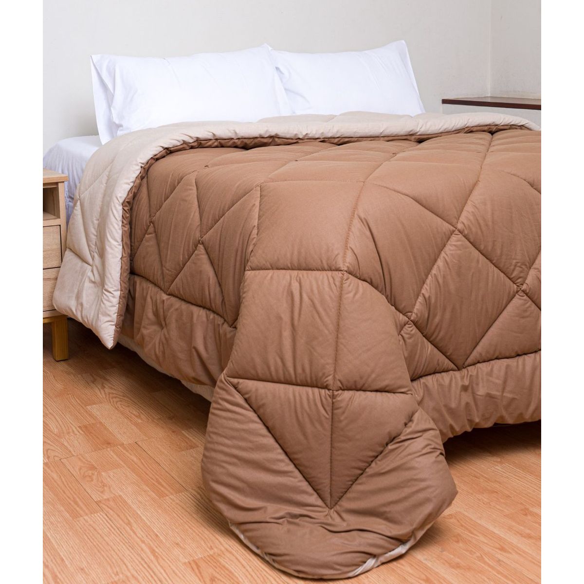 TEFI HOME - Edredón Deluxe Almendra KING