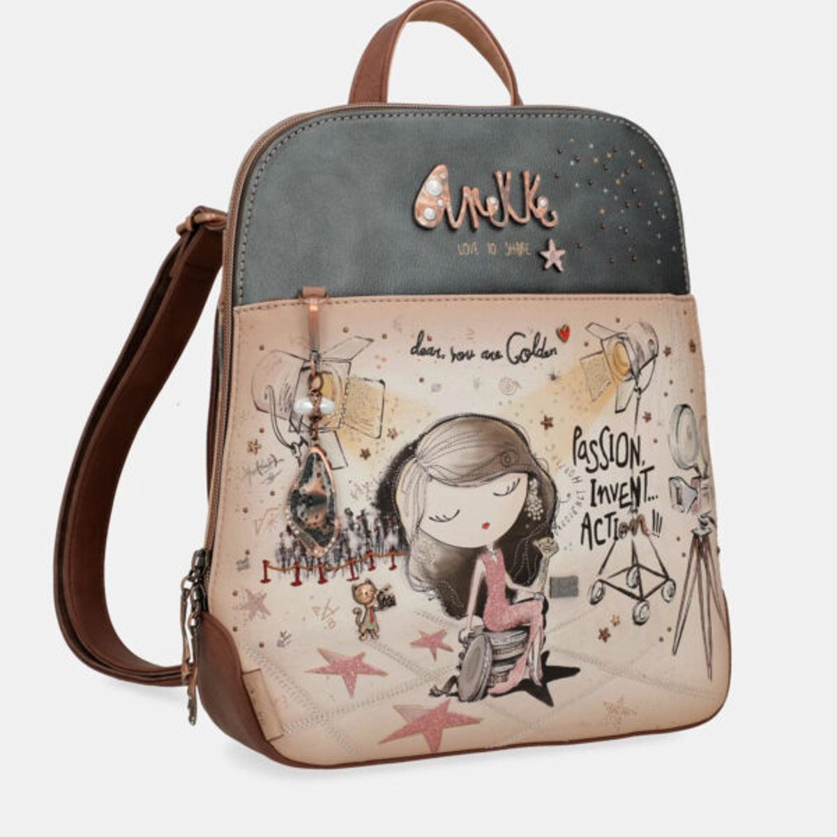 GENERICO - Mochila de paseo -Anekke Hollywood