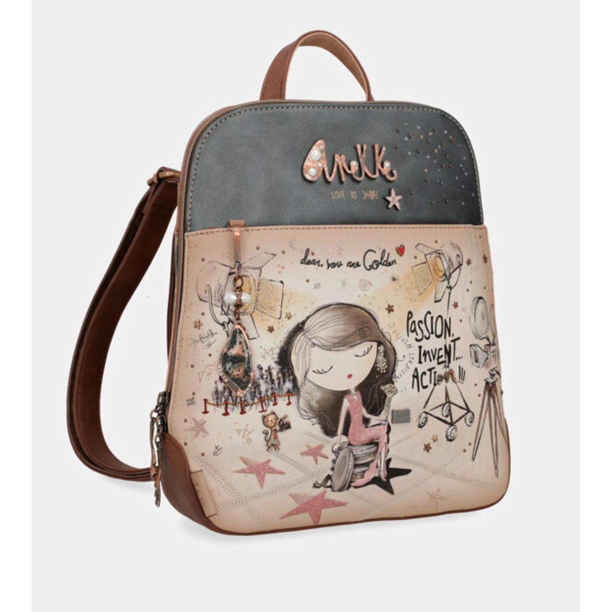 GENERICO - Mochila de paseo -Anekke Hollywood