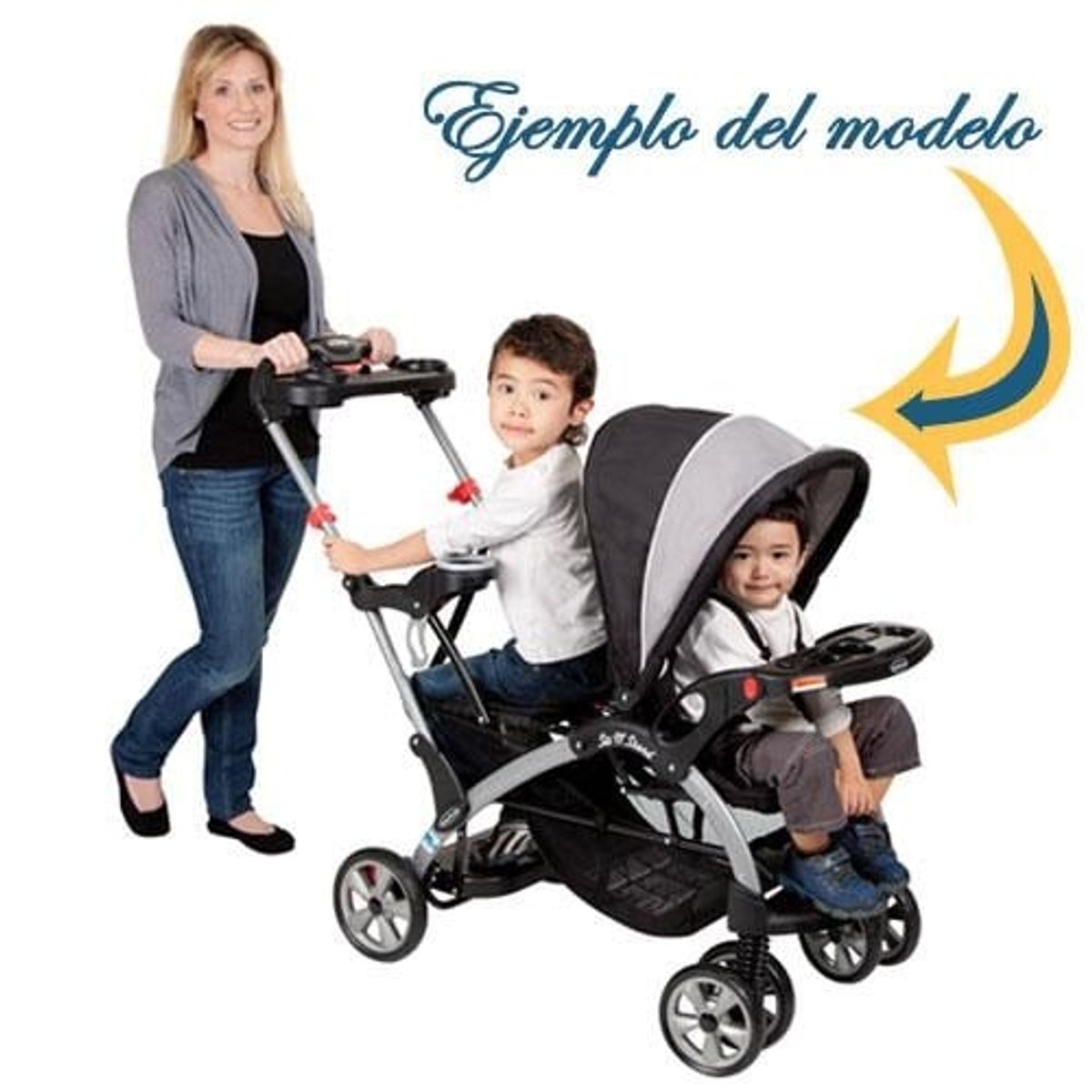 EBABY - Coche Cuna Mellicero EBABY »DUO LANDER» EB1260