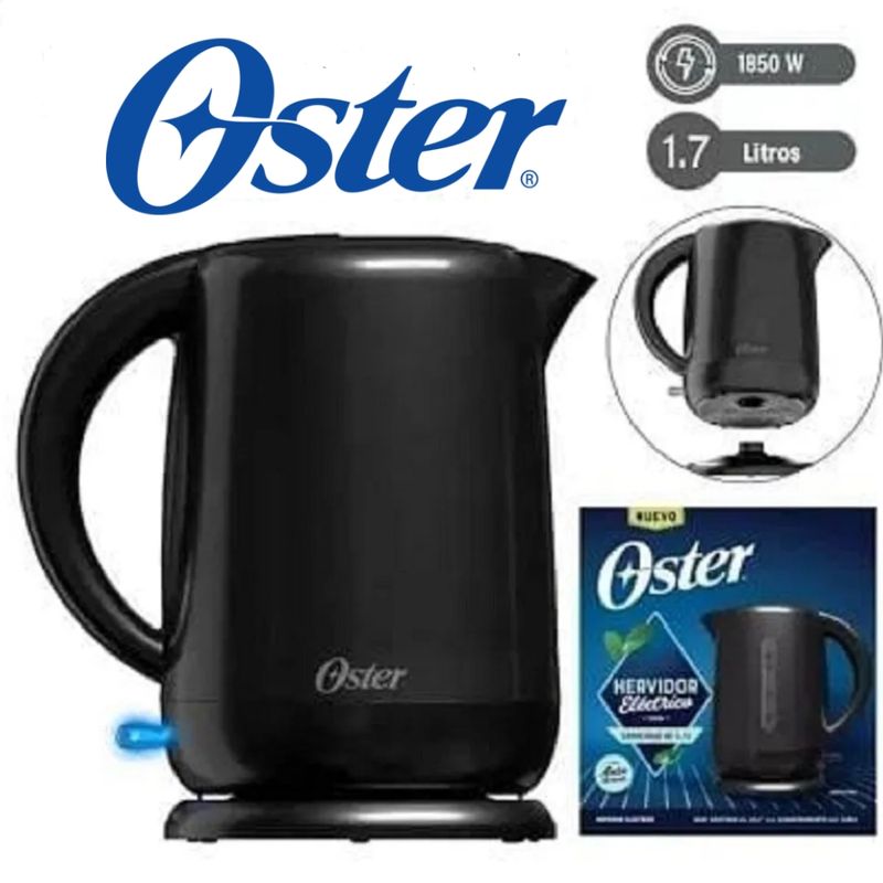 OSTER - Hervidor Eléctrico Oster BVSTKT3101, 1.7 Litros