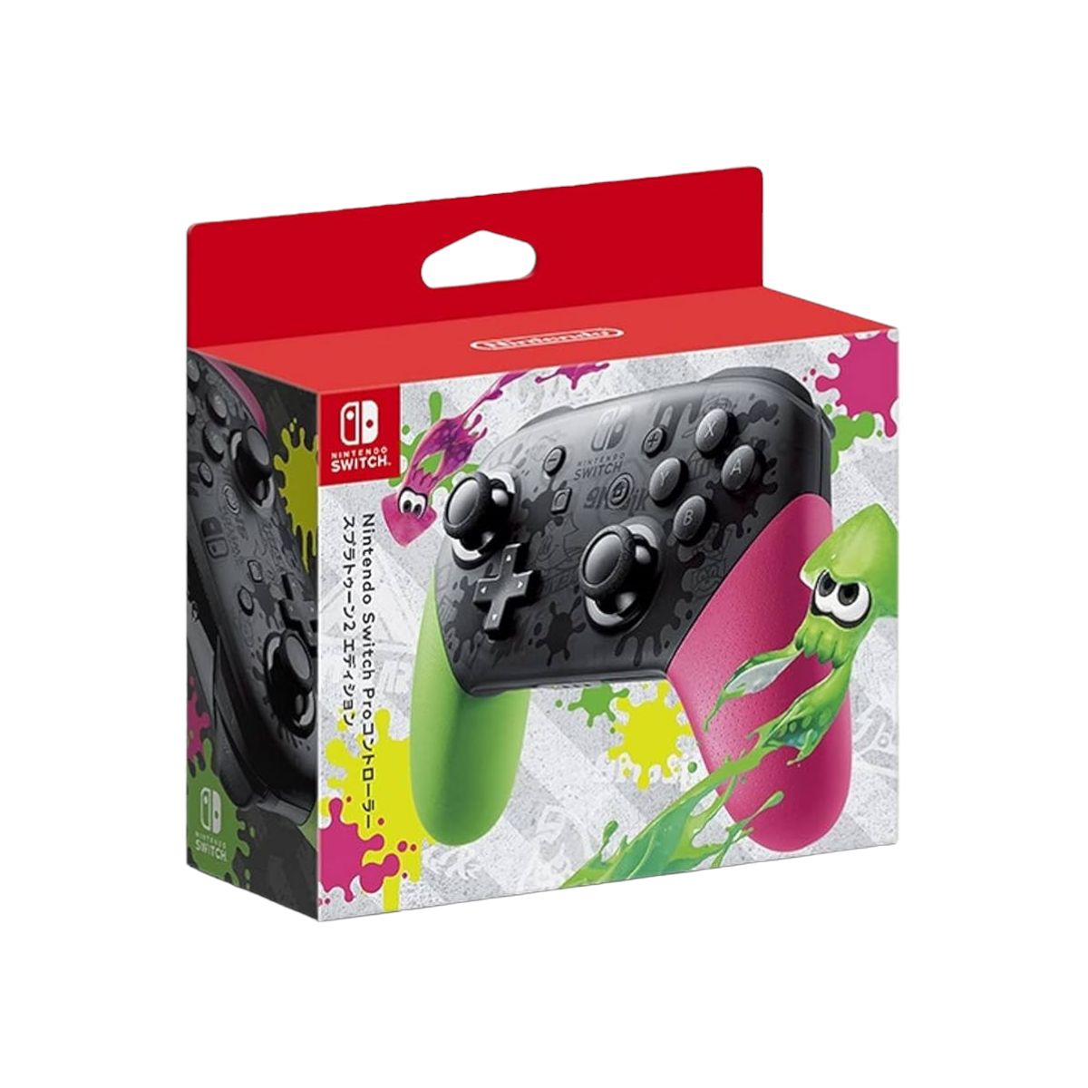 NINTENDO - Mando Pro Controller Nintendo Switch Splatoon 2