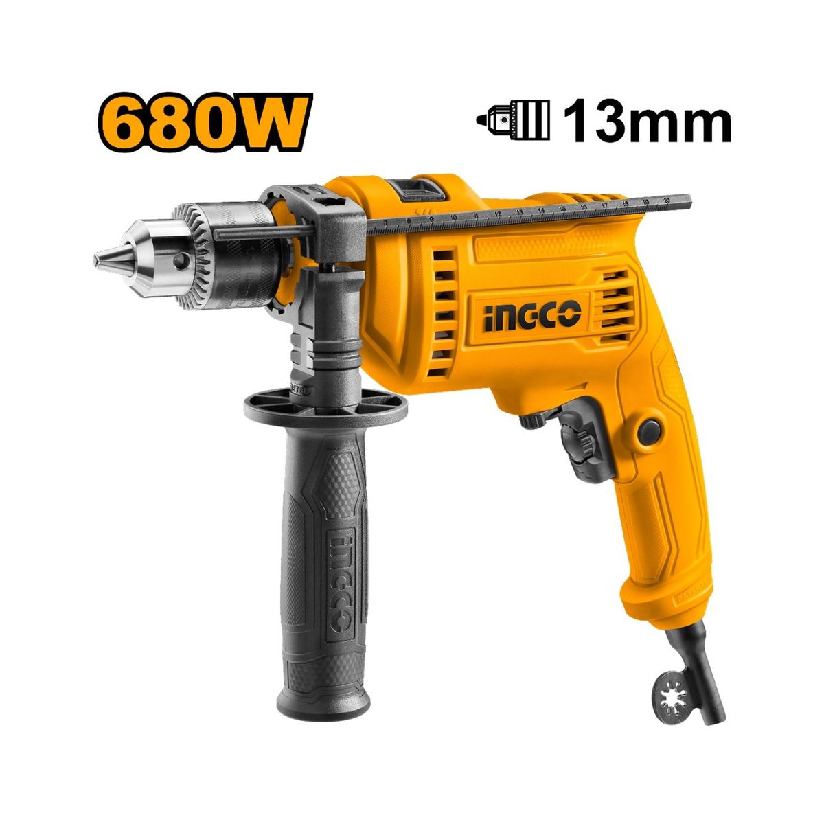 INGCO TOOLS - TALADRO PERCUTOR 13mm 680W INGCO ID6808