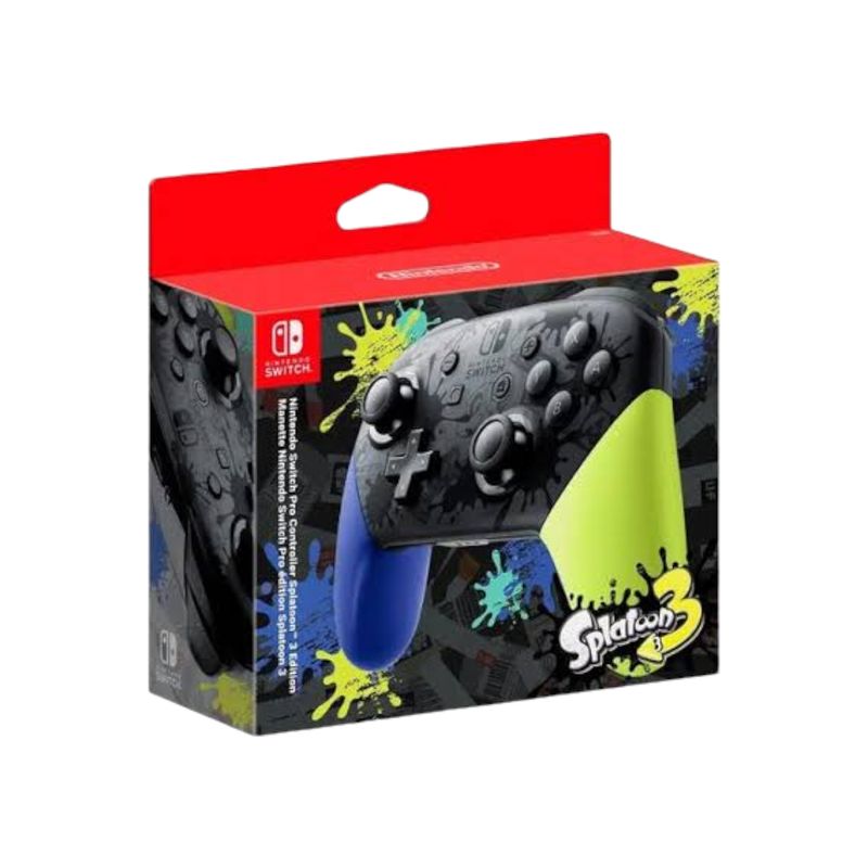 NINTENDO - Mando Pro Controller Nintendo Switch Splatoon 3
