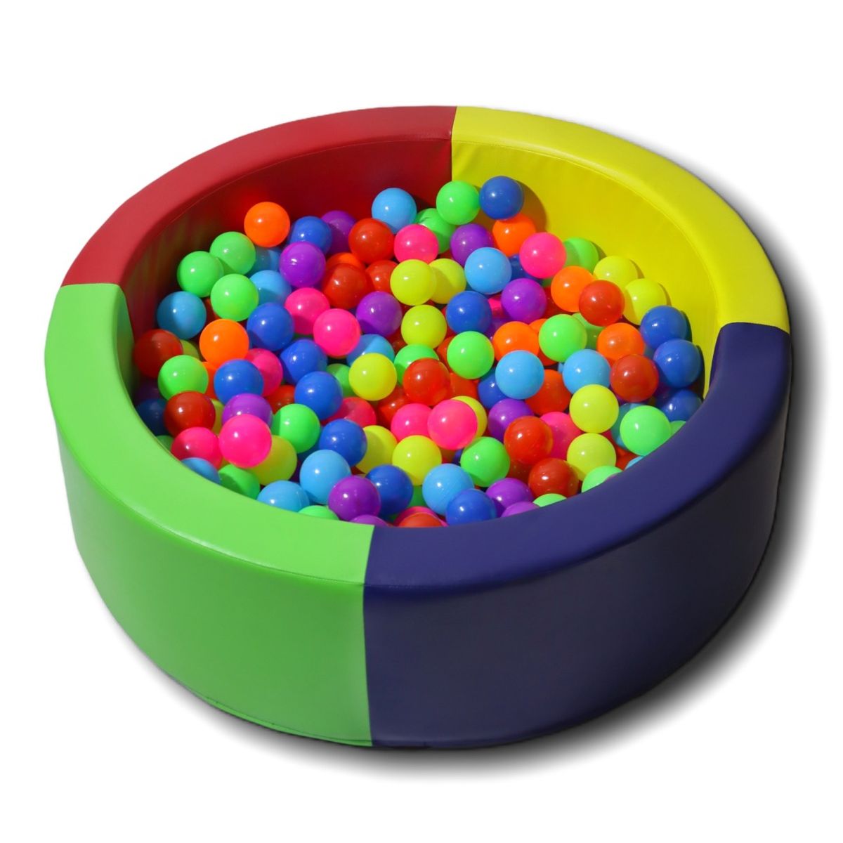 GENERICO - Piscina Acolchada para bebés no incluye Pelotas