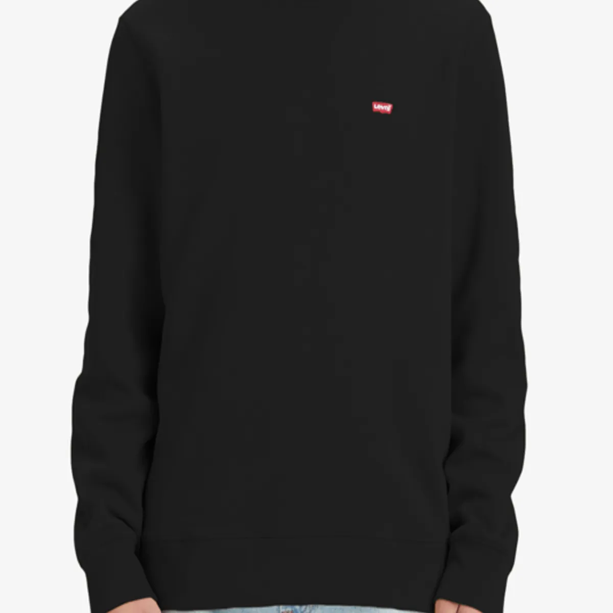 LEVIS - Polerón Hombre Batwing Negro Levis