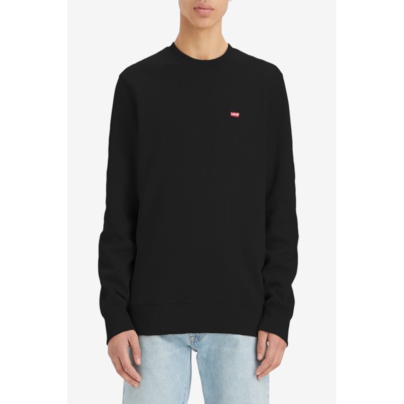 LEVIS - Polerón Hombre Batwing Negro Levis