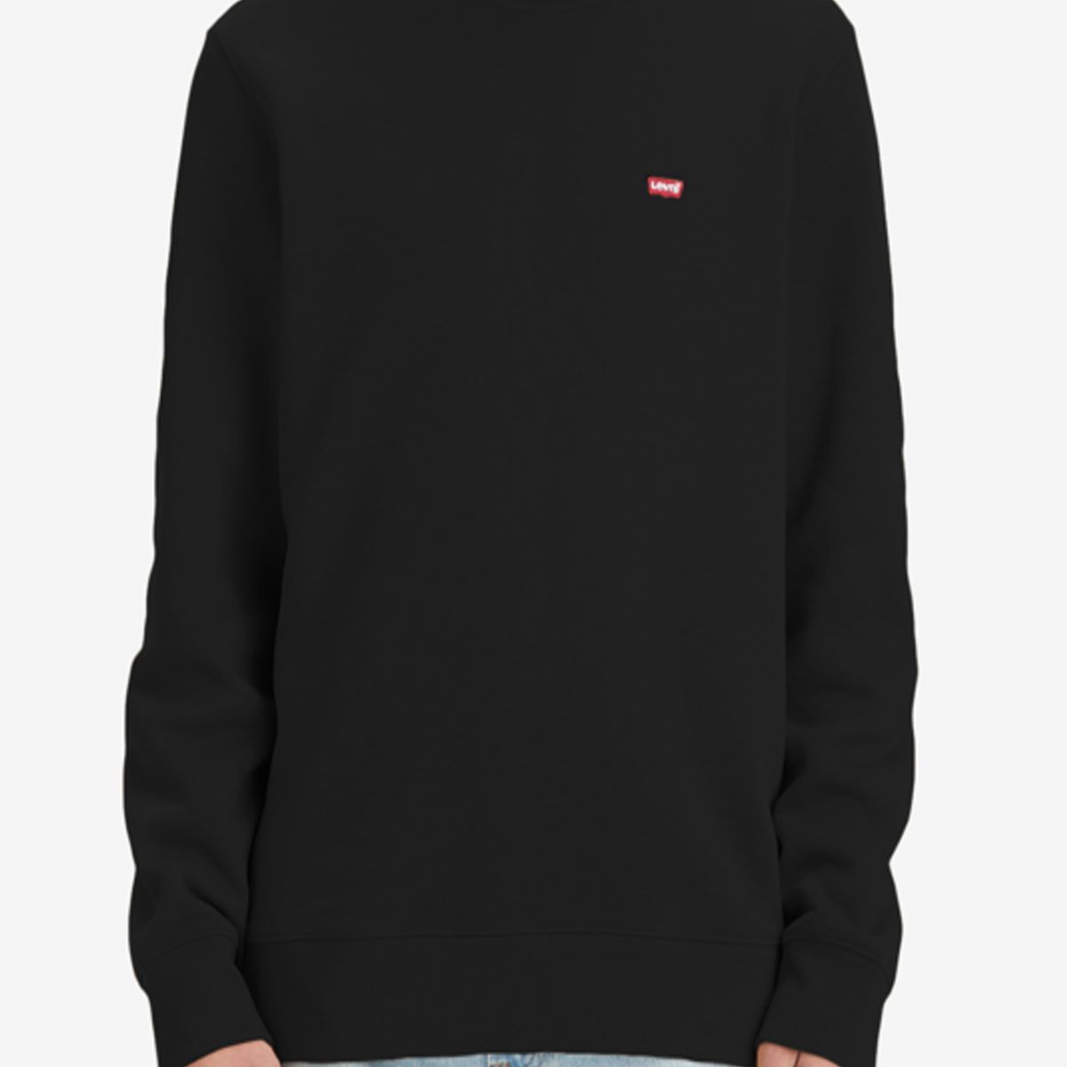 LEVIS - Polerón Hombre Batwing Negro Levis