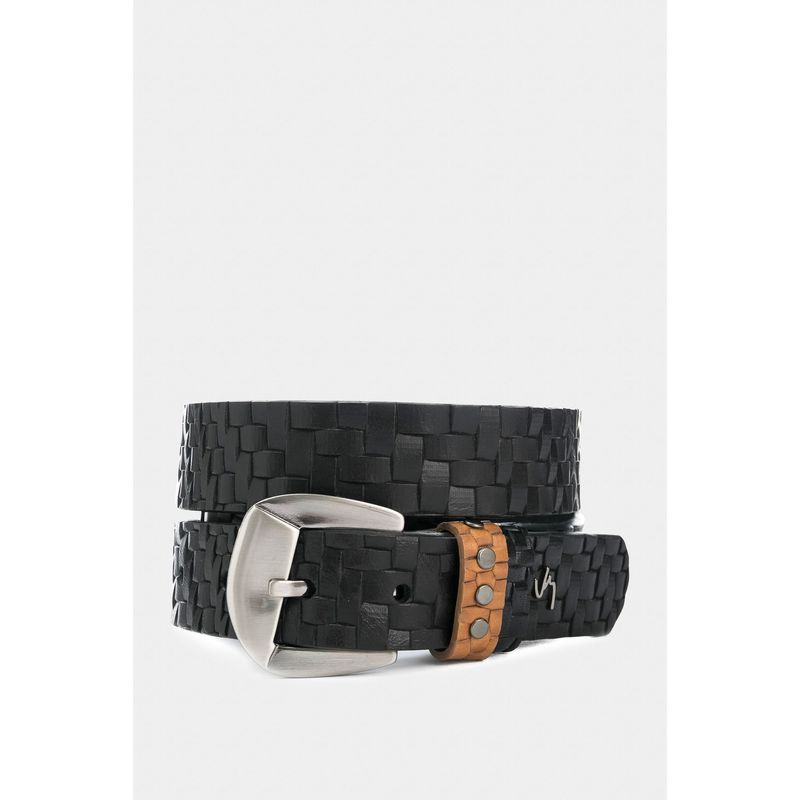 VELEZ - Vélez Cinturón Unifaz Elda De Cuero Negro