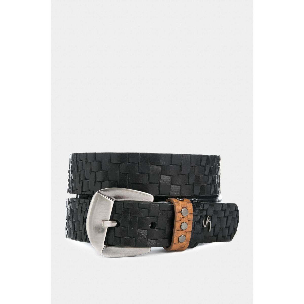 VELEZ - Vélez Cinturón Unifaz Elda De Cuero Negro