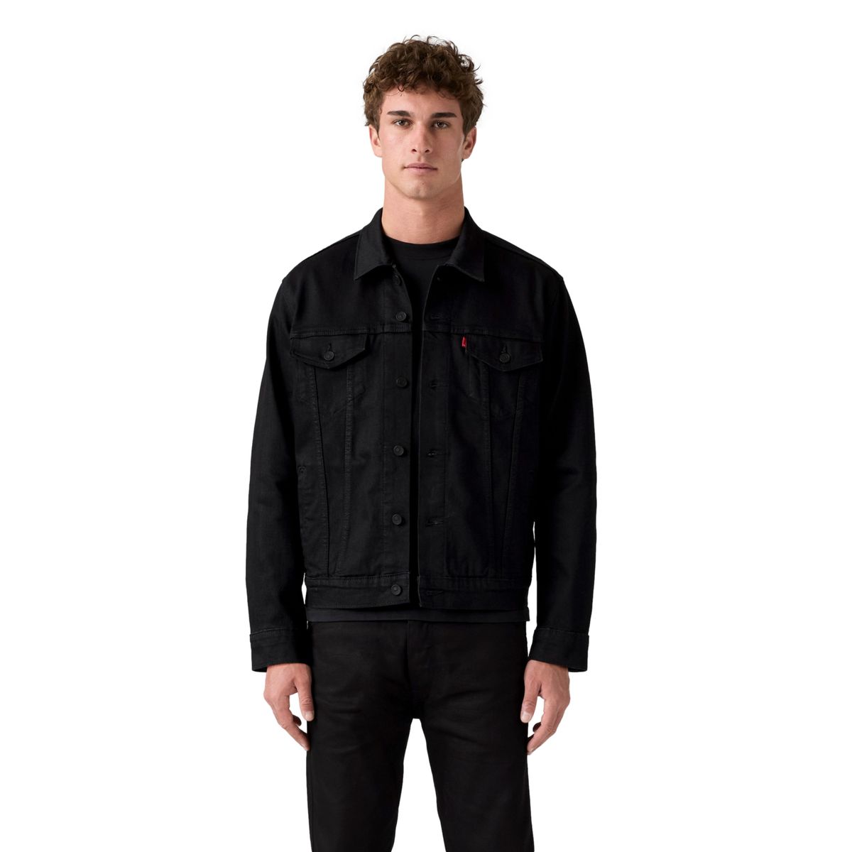 LEVIS - Casaca Hombre Trucker Negro Levis