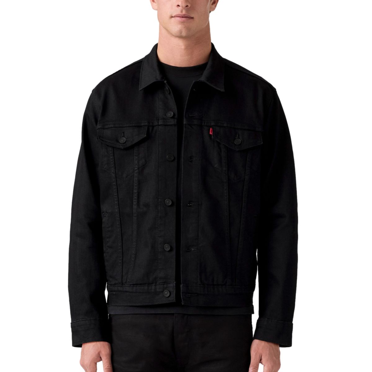 LEVIS - Casaca Hombre Trucker Negro Levis