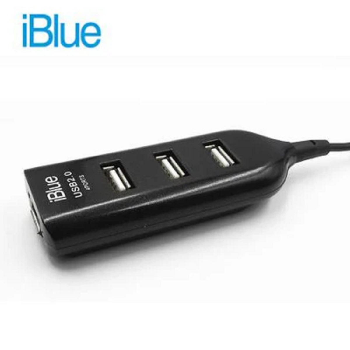IBLUE - HUB USB IBLUE 4 PUERTOS  2.0  BLACK