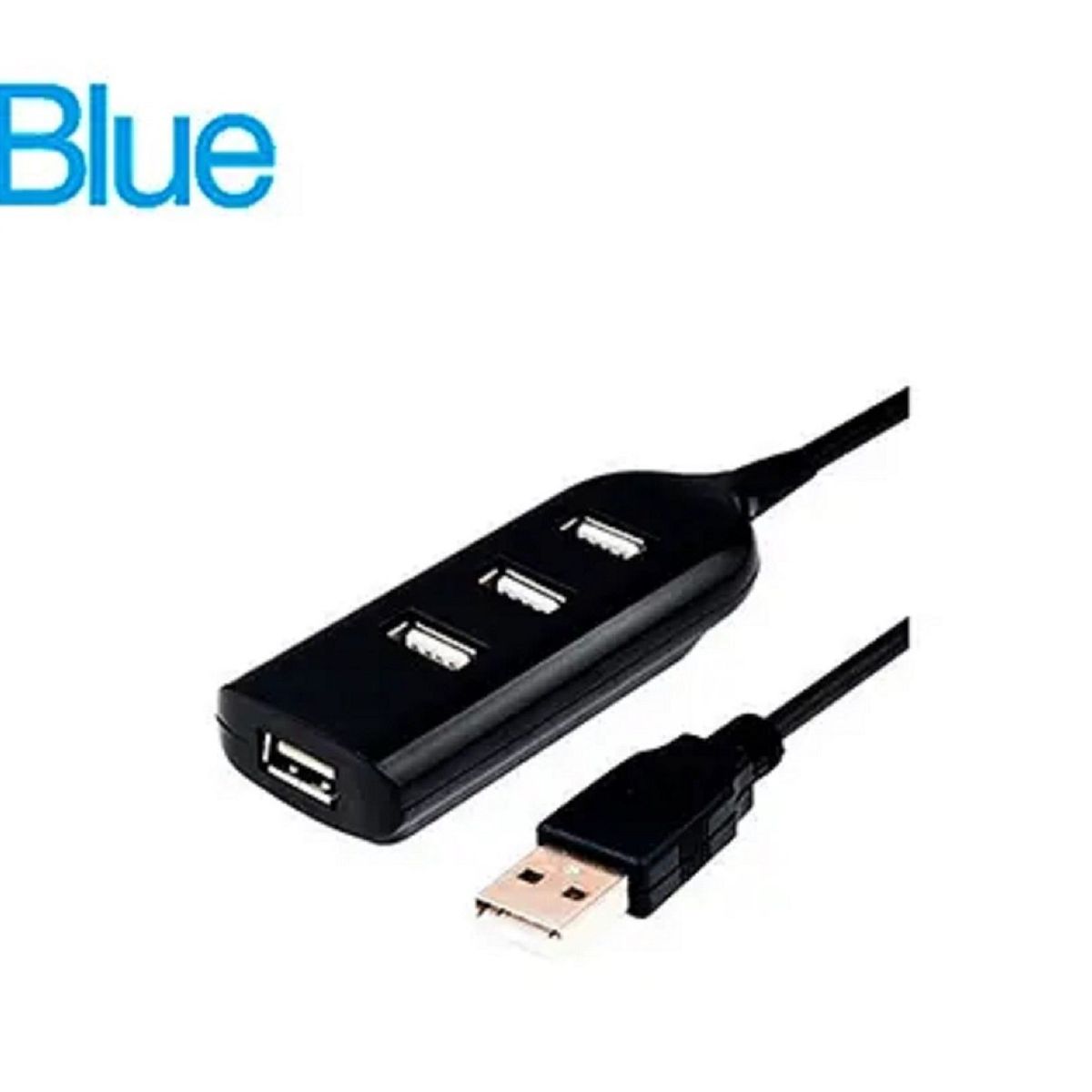 IBLUE - HUB USB IBLUE 4 PUERTOS  2.0  BLACK