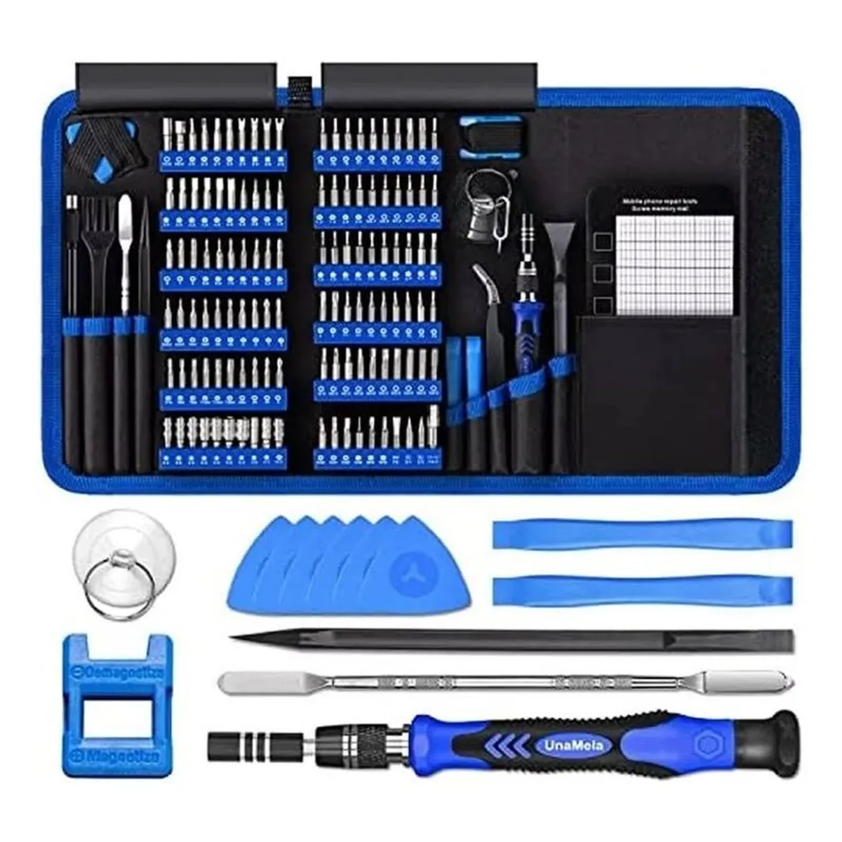 GENERICO - Juego de destornillador 140 EN 1 Kit Desarmadores