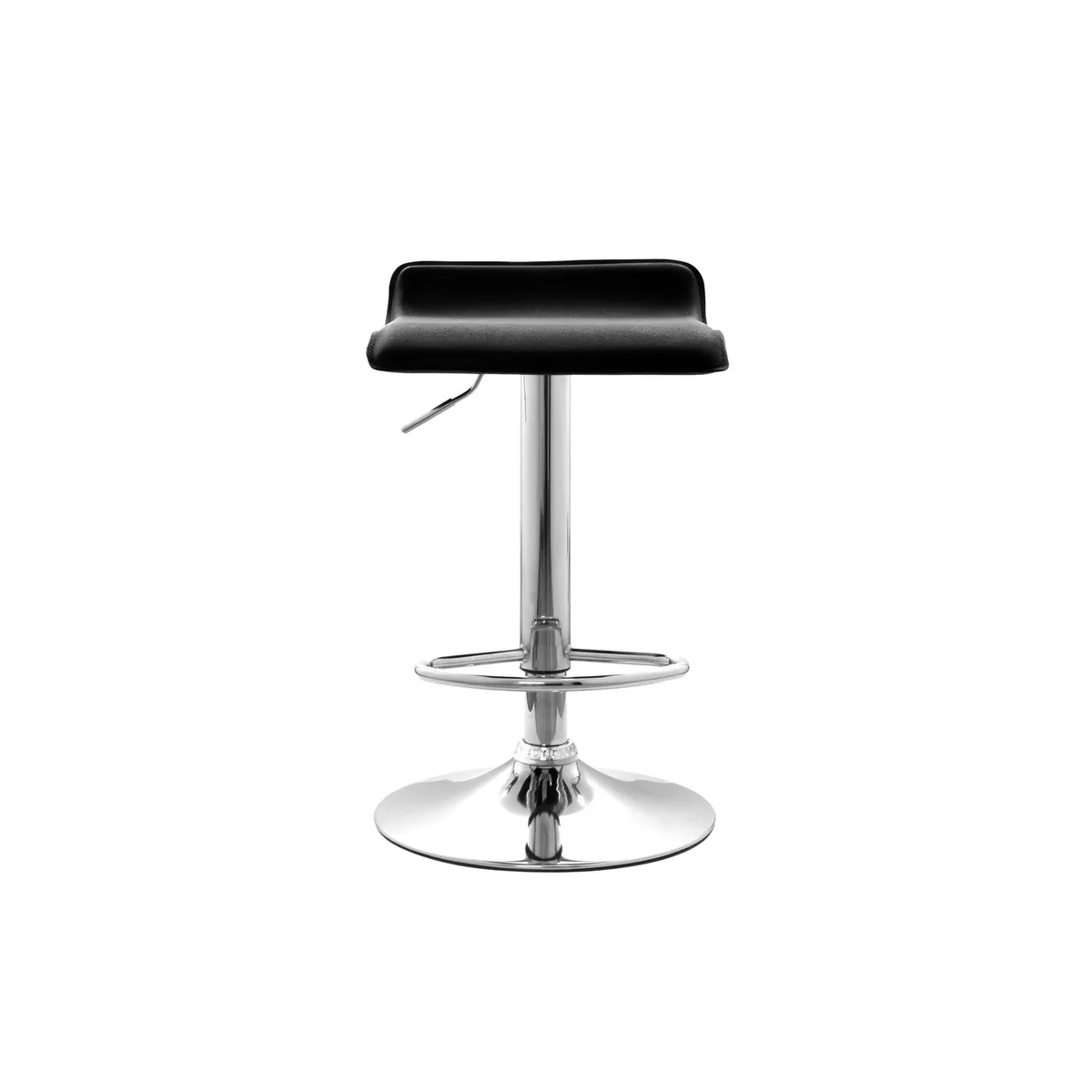 BONNO - Banco Para Bar Brand Giratorio Negro Bonno