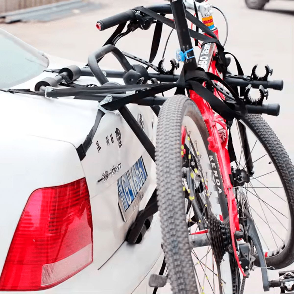 GENERICO - Rack Porta Bicicleta Para Auto o Camioneta Para 3 Bicicletas