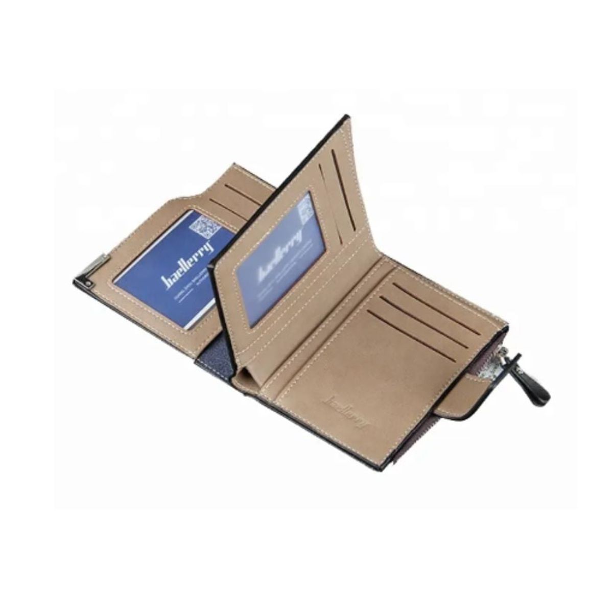 BAELLERRY - Billetera Baellerry Ecocuero Elegante Negro