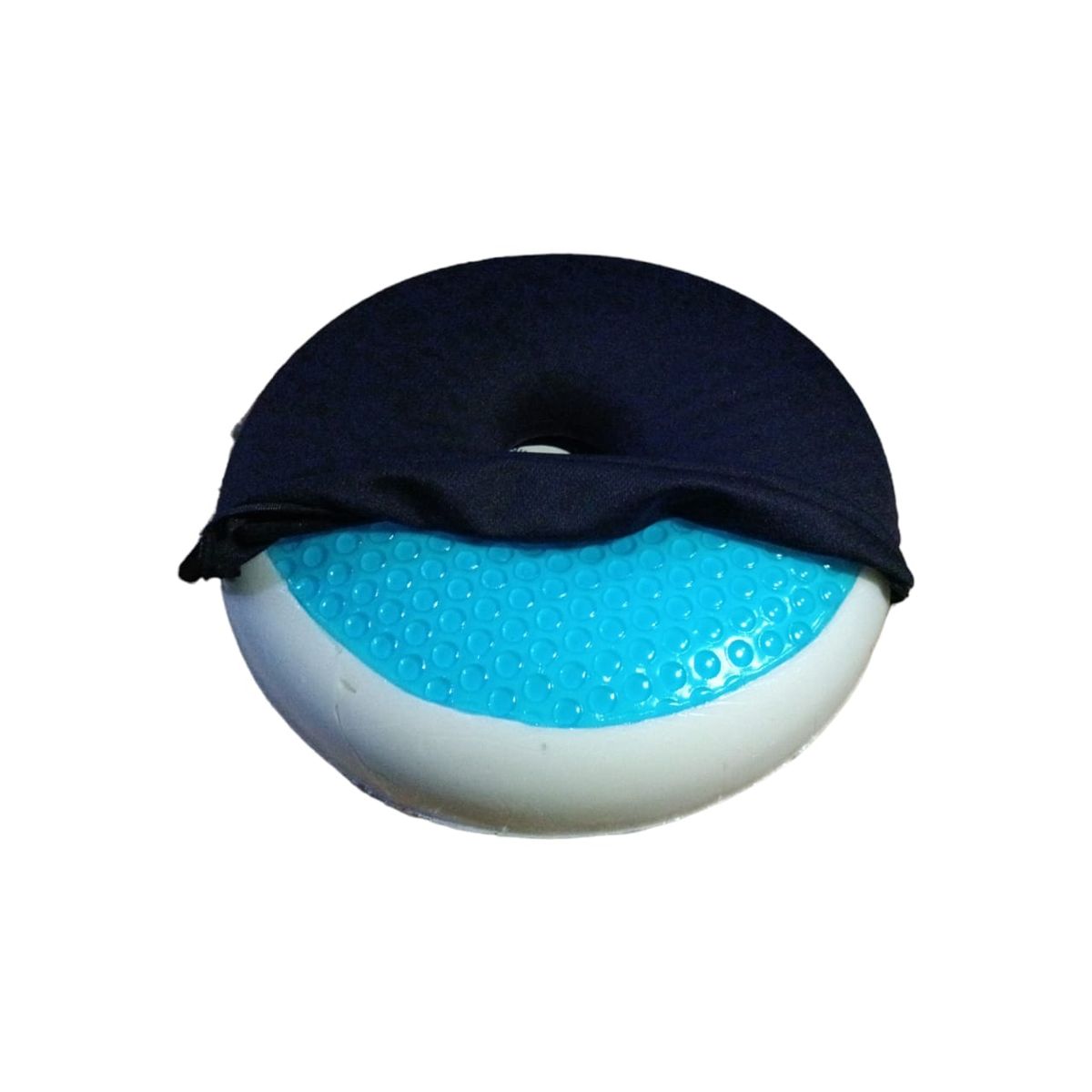 GENERICO - Cojín De Asiento Dona Redondo Viscoelastico Gel Y Funda