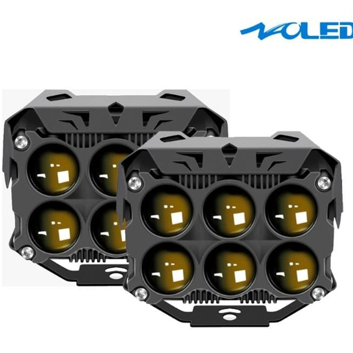 LEXUS - Neblinero Explorador de 6 Lupas Pesado 9D + KID(INSTALACION)