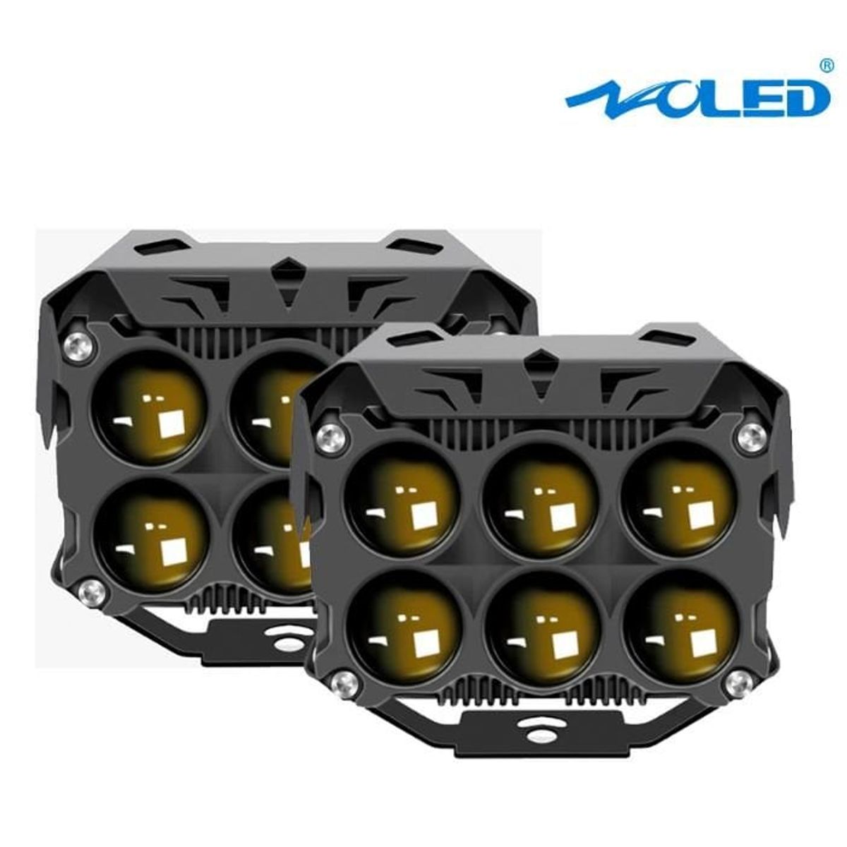 LEXUS - Neblinero Explorador de 6 Lupas Pesado 9D + KID(INSTALACION)