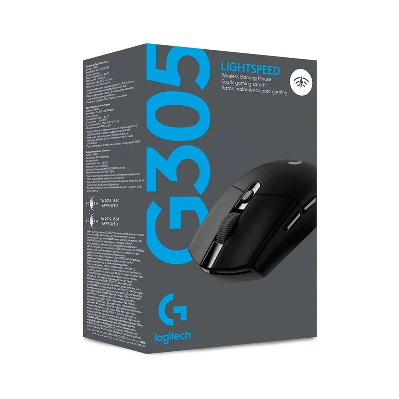 LOGITECH - MOUSE LOGITECH G305 LIGHTSPEED 910-005281 WIRELESS