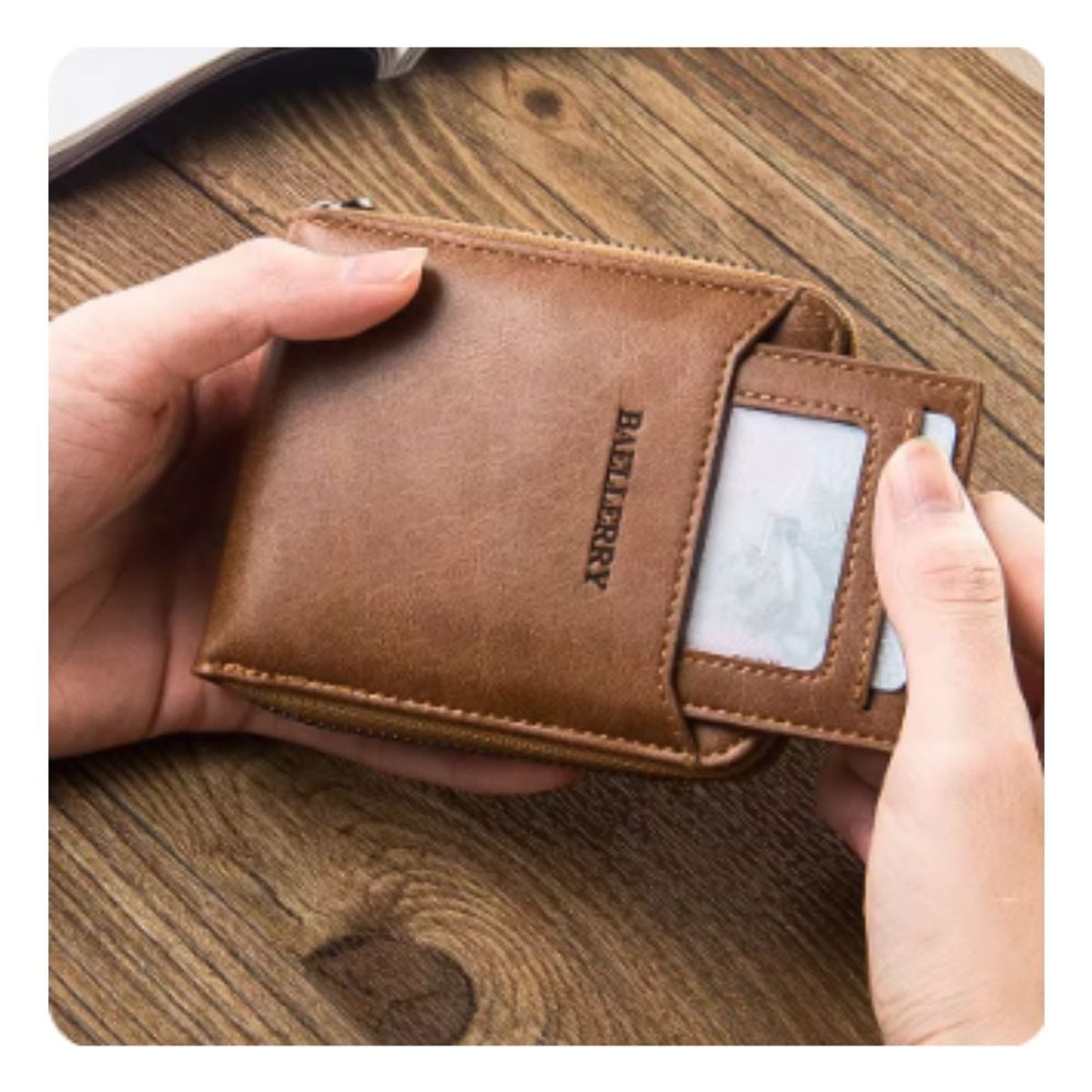 BAELLERRY - Billetera Baellerry Corta Ecocuero Unisex