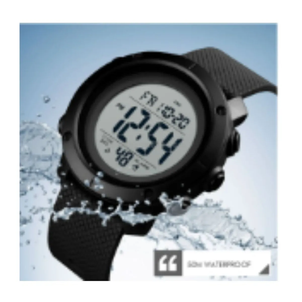 SKMEI - Reloj Skmei 1426 Goma Digital Negro