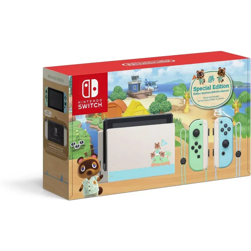 NINTENDO - Consola de videojuegos Nintendo Switch 2019 Animal Crossing EU.
