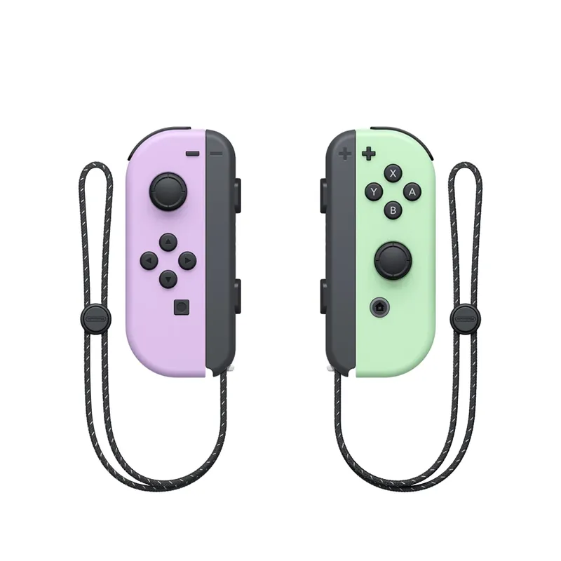 NINTENDO - Controles Inalámbricos Joy-Con Morado Verde Pastel US