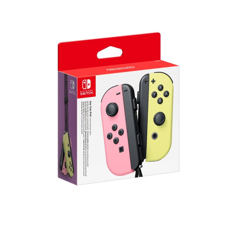 NINTENDO - Controles Inalámbricos Joy-Con Rosa Amarillo Pastel US